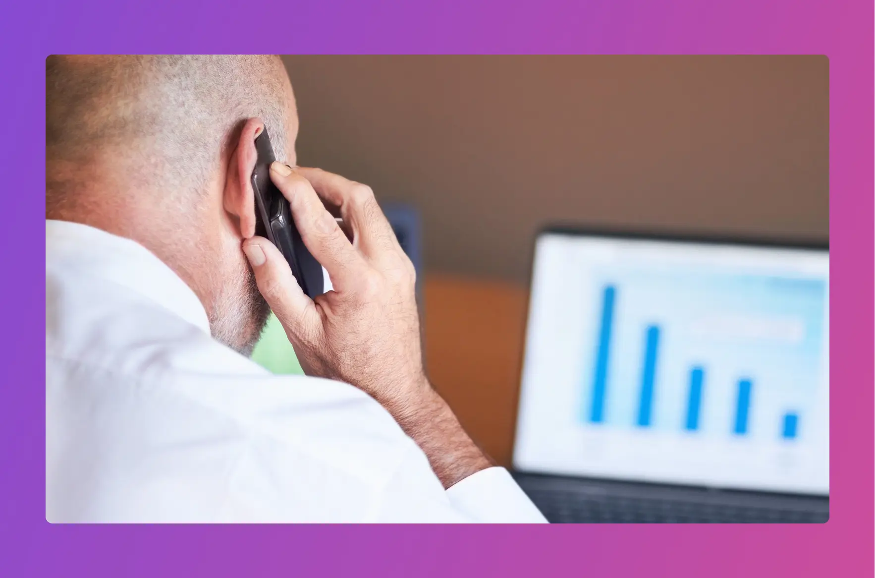 Infographic showing the benefits of AI-powered call tracking for marketers