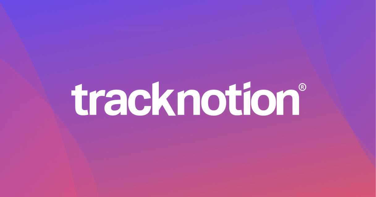 Logo or branding imagery for the TrackNotion platform.