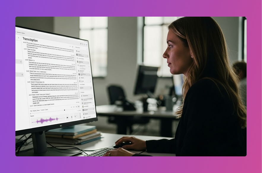 AI-powered conversation analysis report for agent training