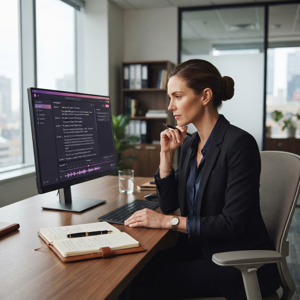 Legal Transcription Software: AI-Powered